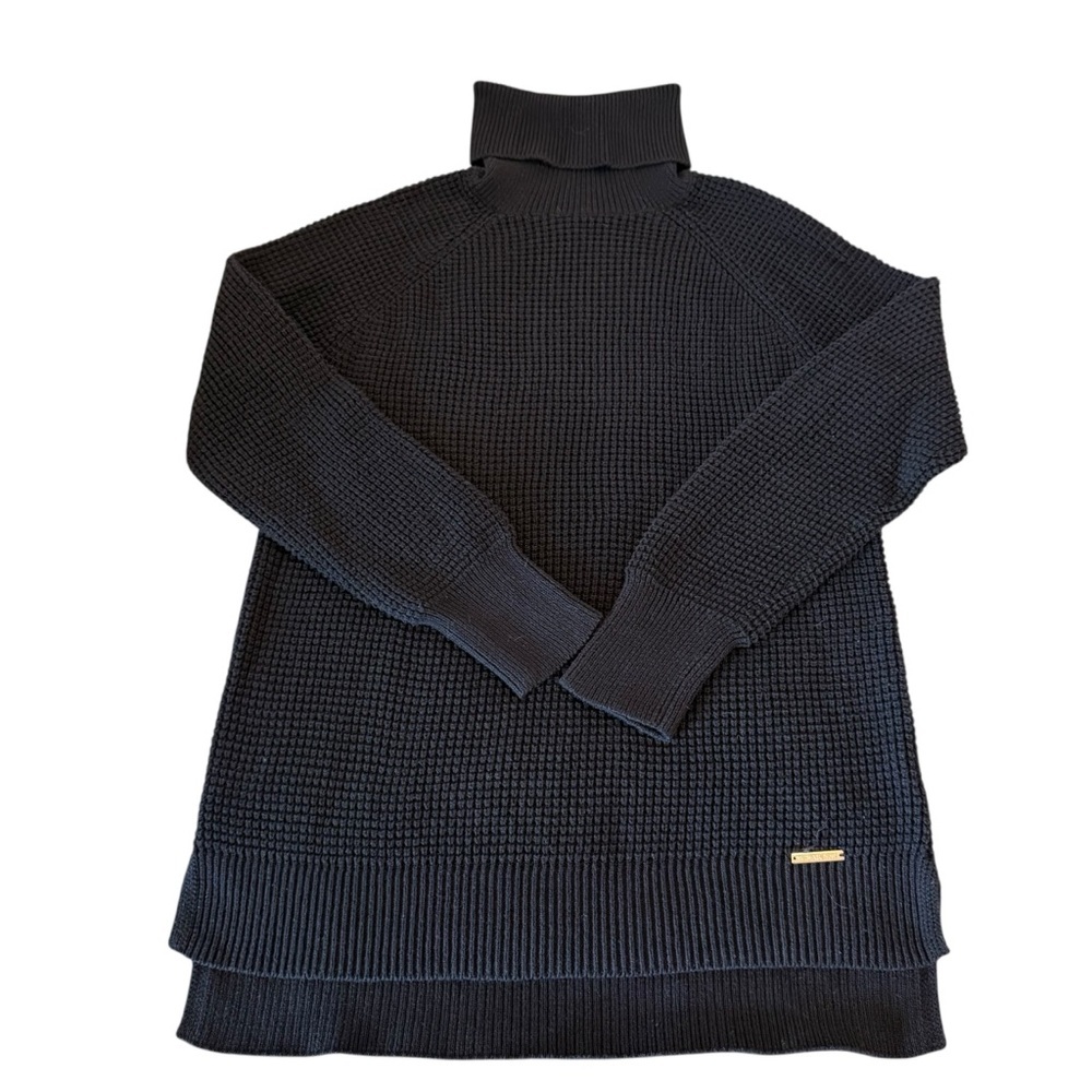 Michael Kors Womens Knit Pullover Sweater Black Small.